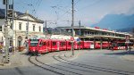 RHB 3504 departing the station
